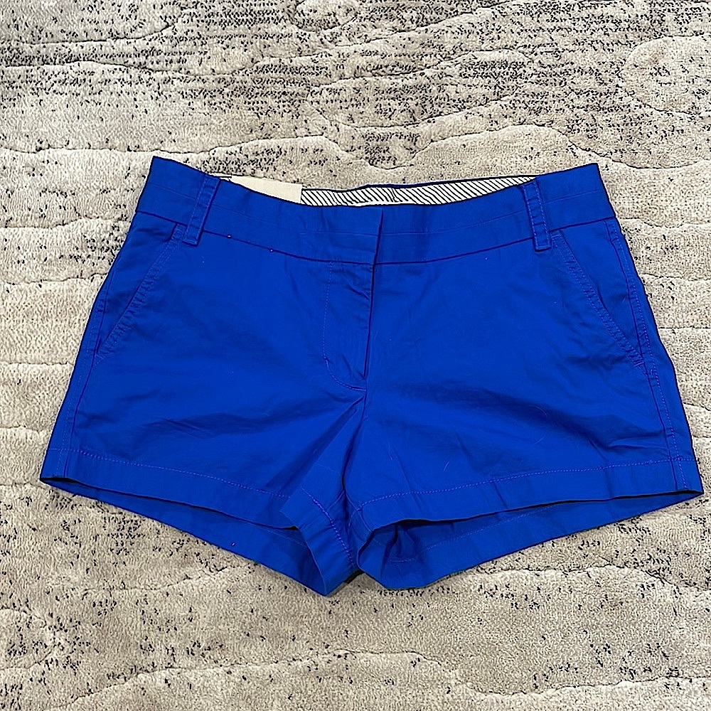 J Crew blue Chino shorts - size 8